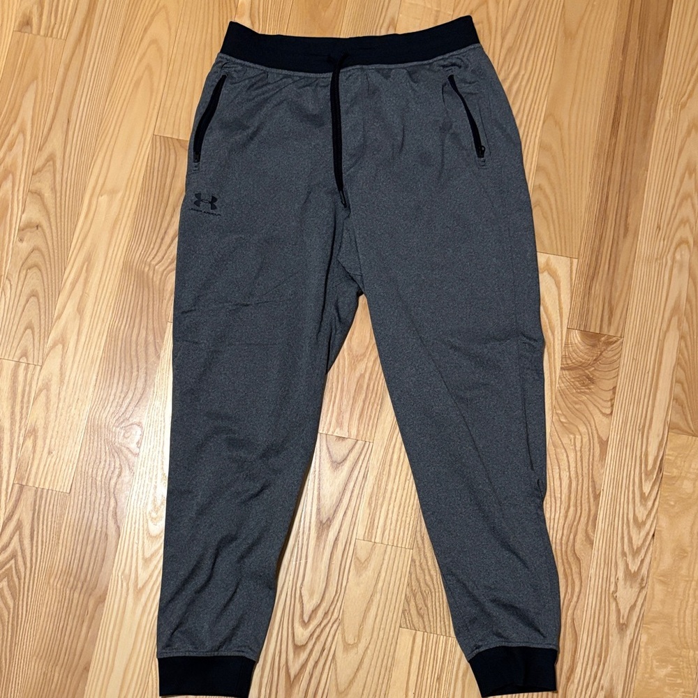 Men’s Under Armour Charcoal and Black Joggers